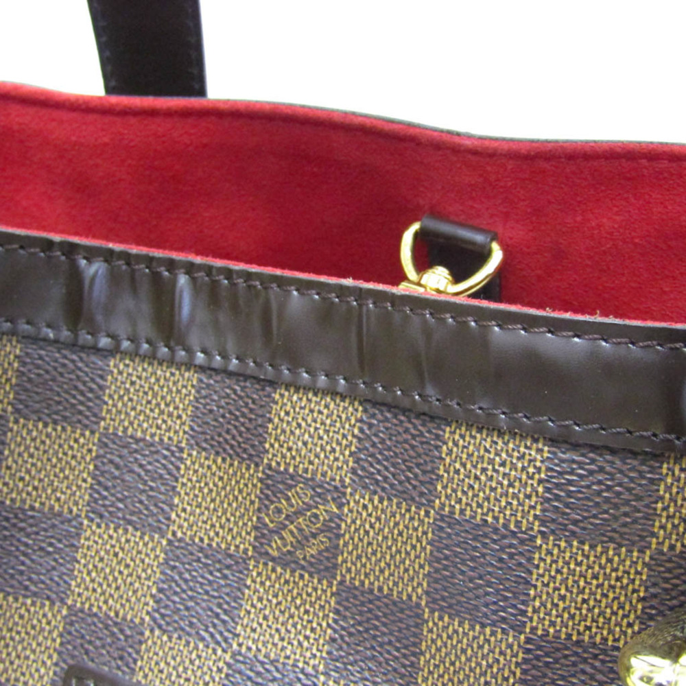 LOUIS VUITTON Authentic Brown Damier Shoulder Bag - Picture 7 of 16